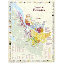 Map Bordeaux Vineyards