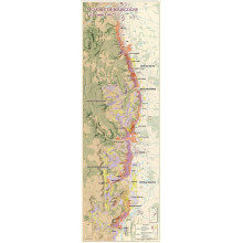 Carte des Vignobles de Bourgogne