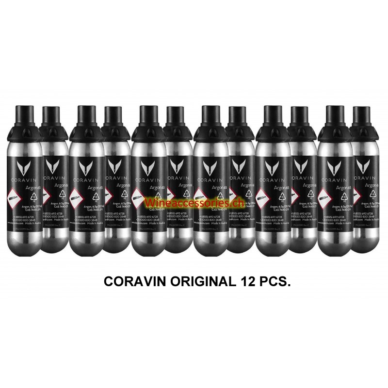 12 Coravin cartridges