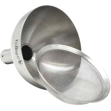 Metal wine funnel