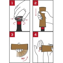 Corkscrew Elis Reverse Black