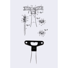 Double bladed corkscrew "black"