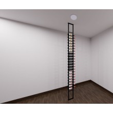 CellarView Sol-Plafond WS-MSP-K Noir