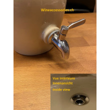 Edelstahlhahn für Essigtopf