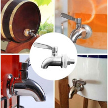 Vinegar tap in stainless steel