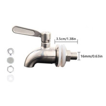 Vinegar tap in stainless steel