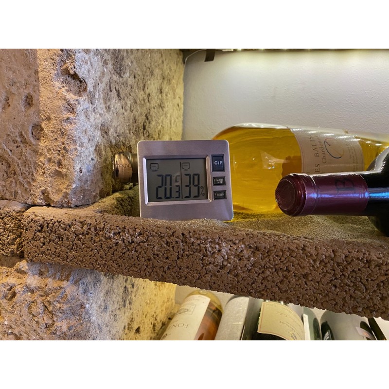 Thermomètre hygromètre connecté cave à vin