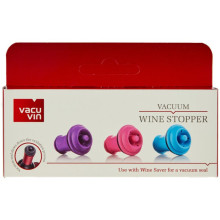 Vacu'Vin bouchons couleurs