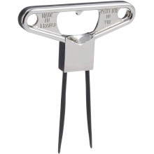 Tire bouchon bilame chrome