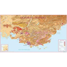 Carte Vignobles Provence