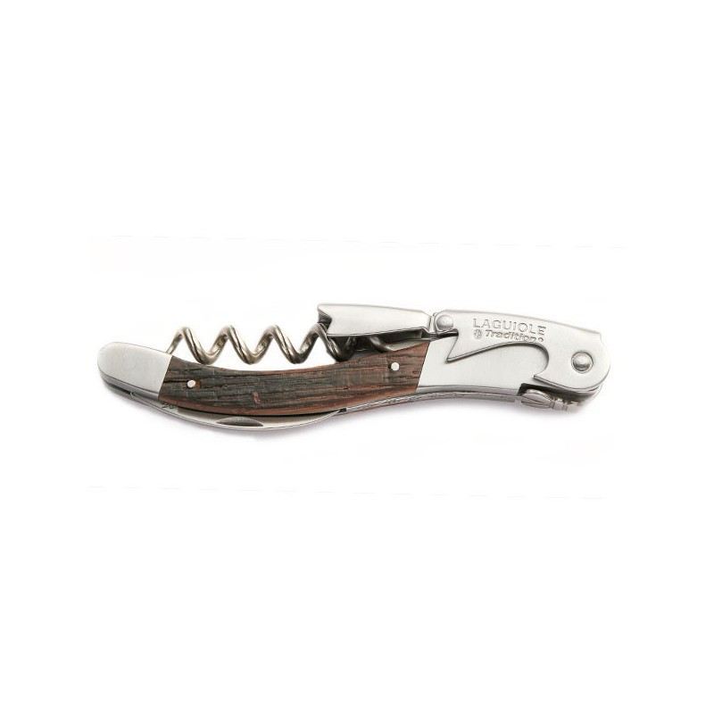 Corkscrew Laguiole Tradition "Barrel Wood"