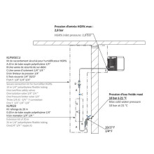 Friax Water connection kit KLPWSECU