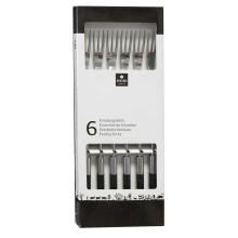 Fourchettes fondue Black