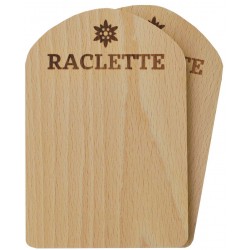 Planchette Raclette duo