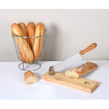 Bread cutter glued laminated beechwood