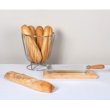 Bread cutter glued laminated beechwood