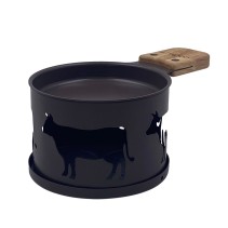 Kerzen-Raclette "Kühe"