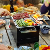 Barbecue de table Bleu