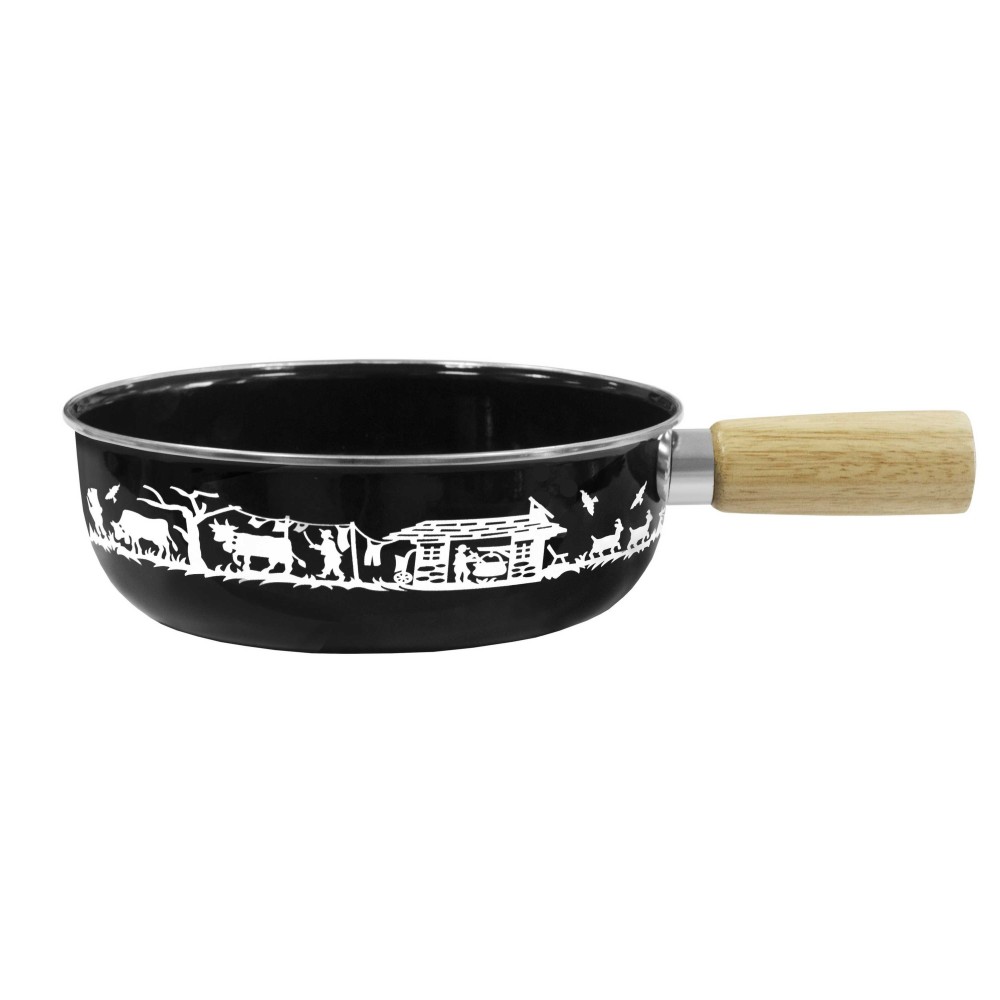 Fondue-Caquelon Alpes emailliert 23 cm