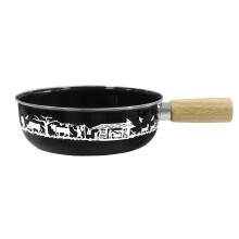 Fondue-Caquelon Alpes emailliert 23 cm