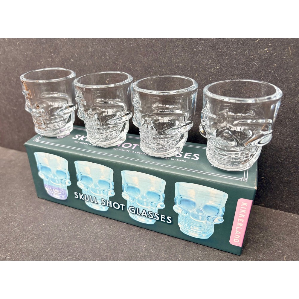 Skull shot glasses