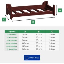 Modulares Weinregal "Zur Abholung"
