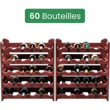 Modular bottle rack "TO BE COLLECTED"