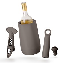 Set Wine Vacuvin Host Graphite