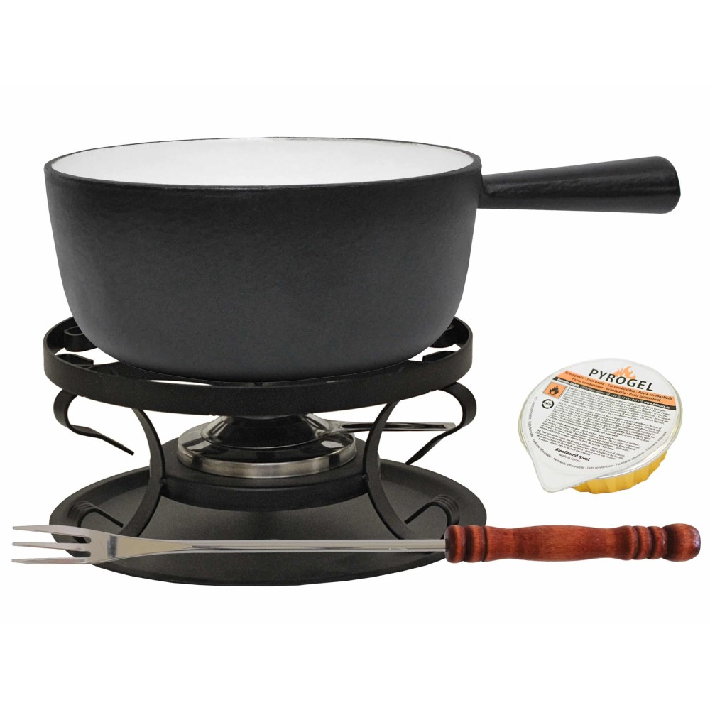 Set Fondue Rustic Noir 21 cm