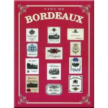 Plaque Métal Bordeaux